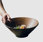 Rakubowl | Bol d’Art en Céramique Raku Fait à la Main avec Émaux Craquelés | Valuna