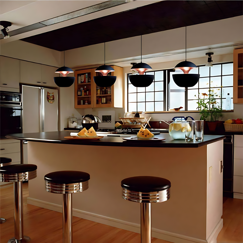 MonoGlow | Suspension Led Noir & Blanc – Design Élégant Pour Maison & Bureau | Valuna