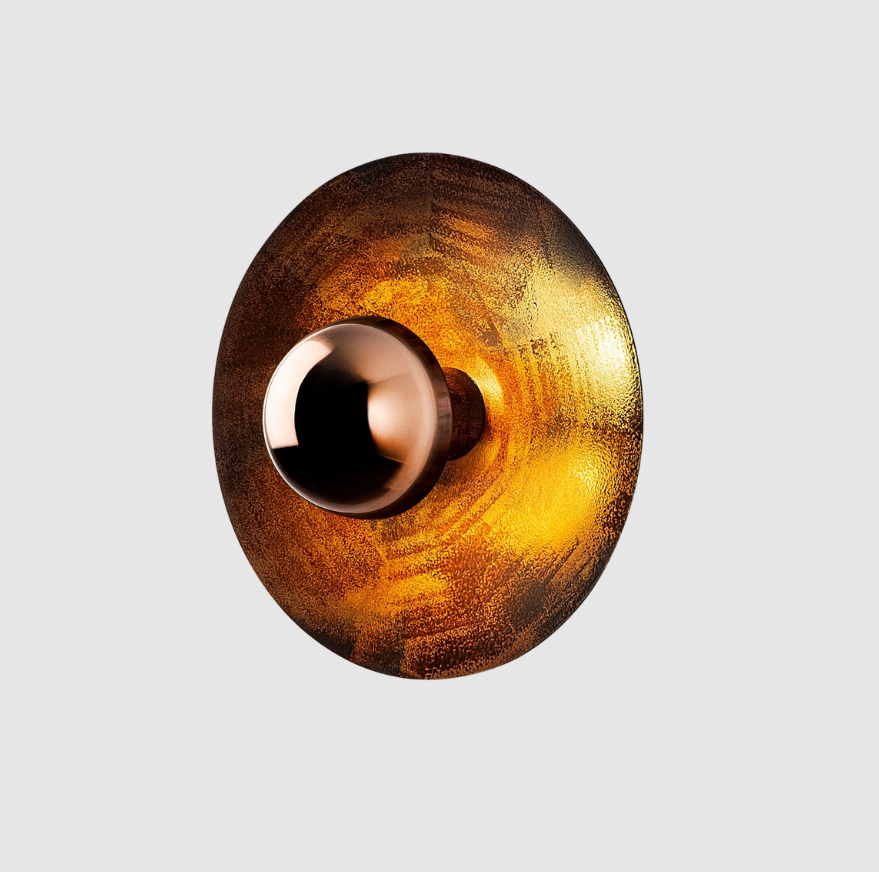 Applique Murale Elevate 28 cm Métal Cuivré | Sconce Industrielle Éclat Chaleureux | Valuna