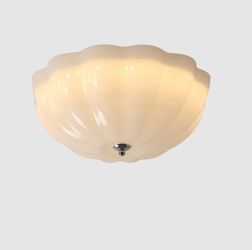 Lampe de Plafond | Avec Coque en Opale | Valuna