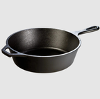 Poêle Fonte Profonde Lodge 26 cm | Tout-feux, Prémontée & à Vie | Valuna