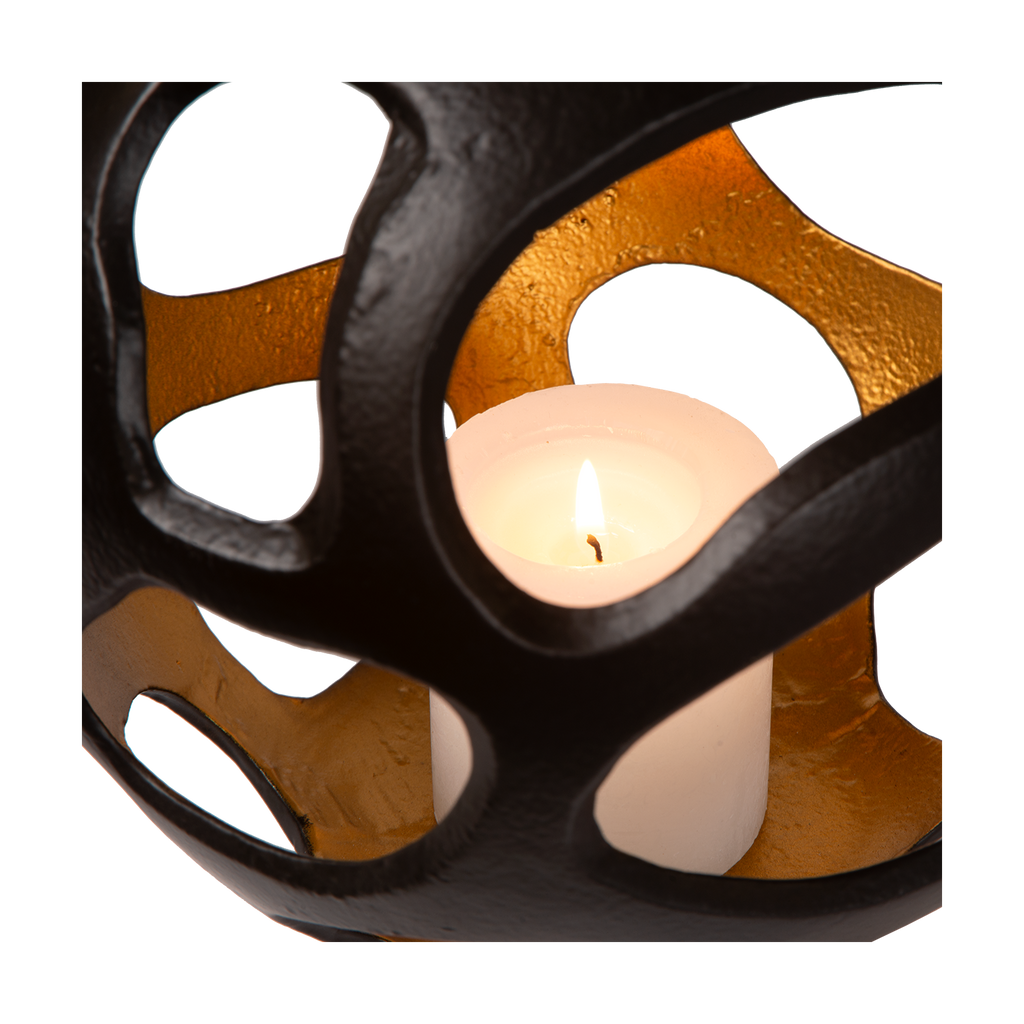 Bougeoir en Verre Donna | Lumière d’Ambiance Stylée pour Intérieurs Élégants | Valuna