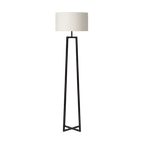 Lampe sur pied Potsdam | Noir | Valuna