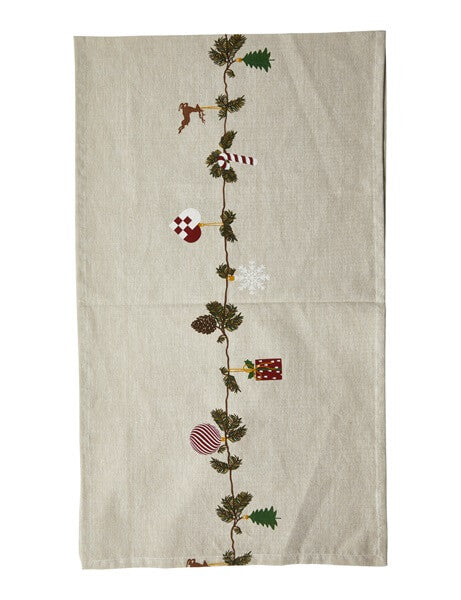 Noël Nostalgie | Chemin De Table Festif Et Élégant | Valuna