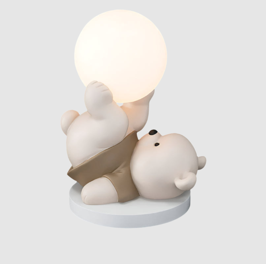 GlowBear Lampe Tactile | Yndig Lampe de Nuit LED | Valuna