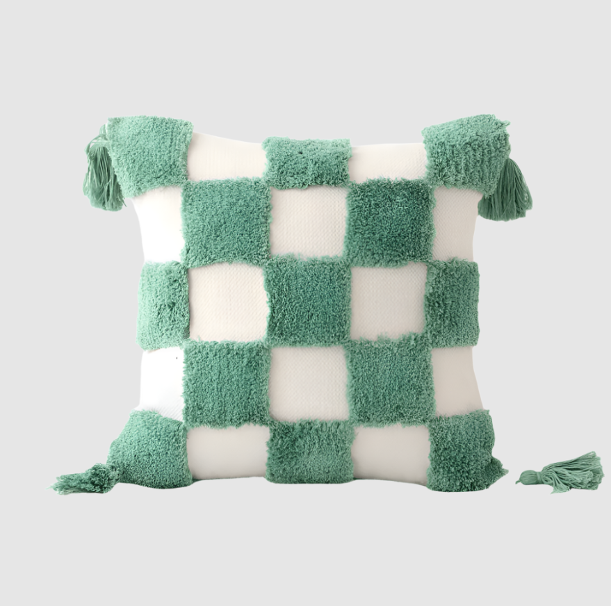 Beaux Motifs de Vagues | Housse de Coussin Design | Accessoires de Maison Tendance | Valuna