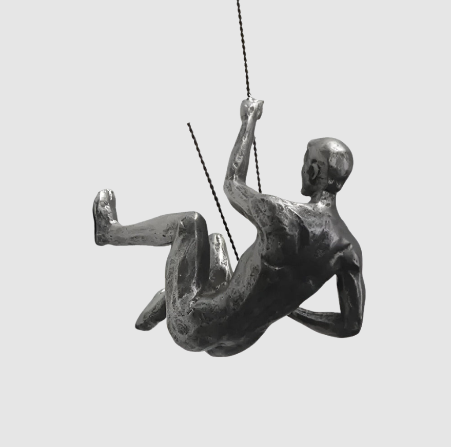 Set d'Art Mural Créatif | Ornement Décoratif d'Homme Grimpant pour Une Esthétique de Vie Unique | Valuna