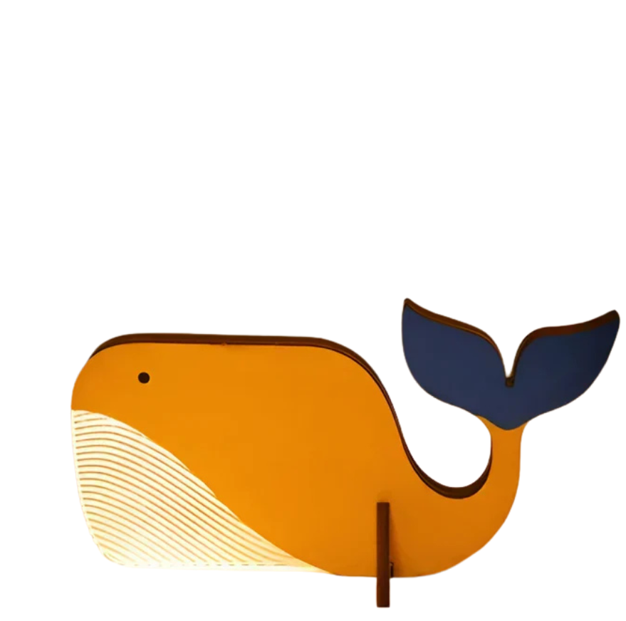 ZooLight | Lampe de Table Led Amie des Enfants – Formes d'Animaux Mignons et Lumineux | Valuna