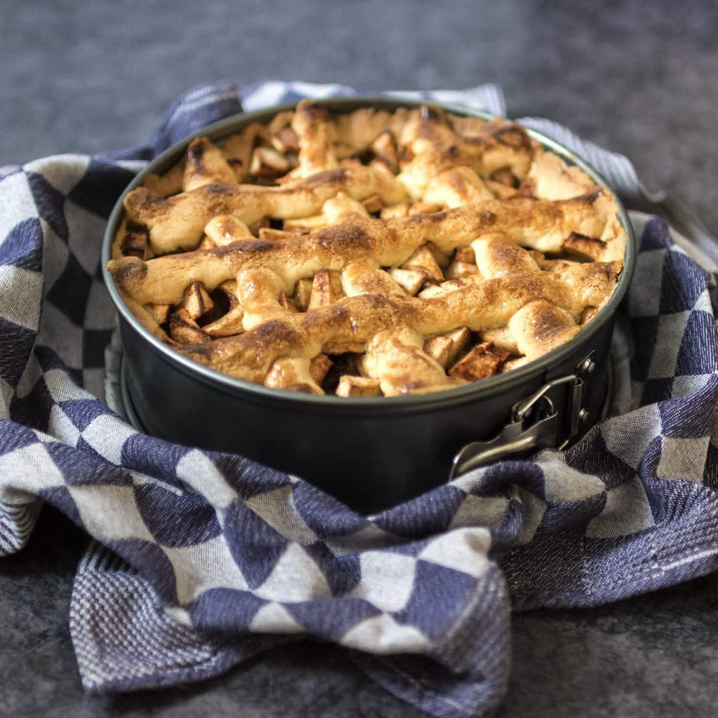 Set de 3 Moules à Gâteau Anti‑adhésifs avec Fond Amovible | Pour Cheesecakes et Tartes Parfaits | Valuna