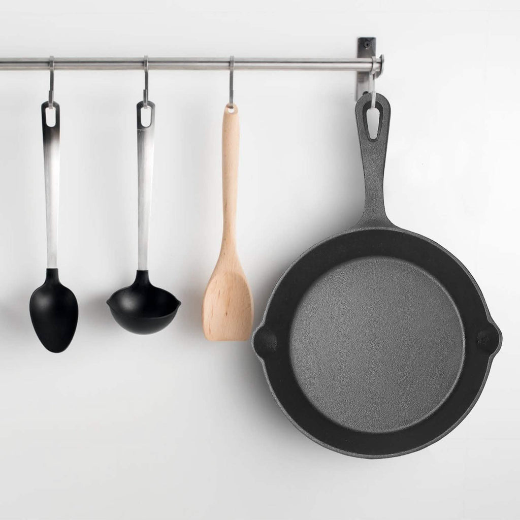 Set de 3 Poêles en Fonte Pré‑Assaisonnées | Idéal pour Tous Types de Cuisson | Valuna