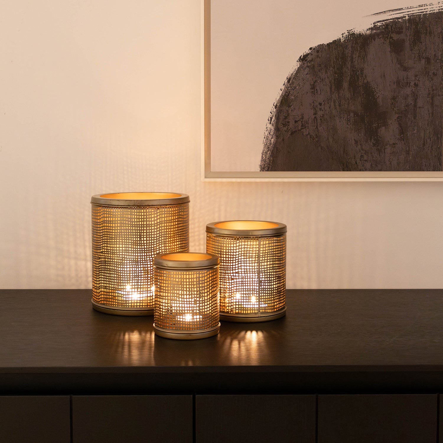 Teelichthalter | Joleen S/3 | Valuna