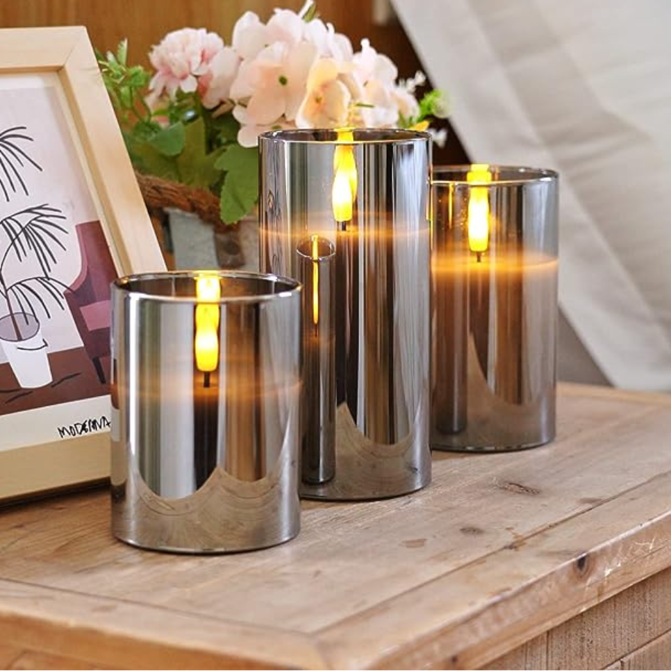 Bougies LED LumiFlame | Avec Télécommande | Effet Flamme Ambiant | Valuna