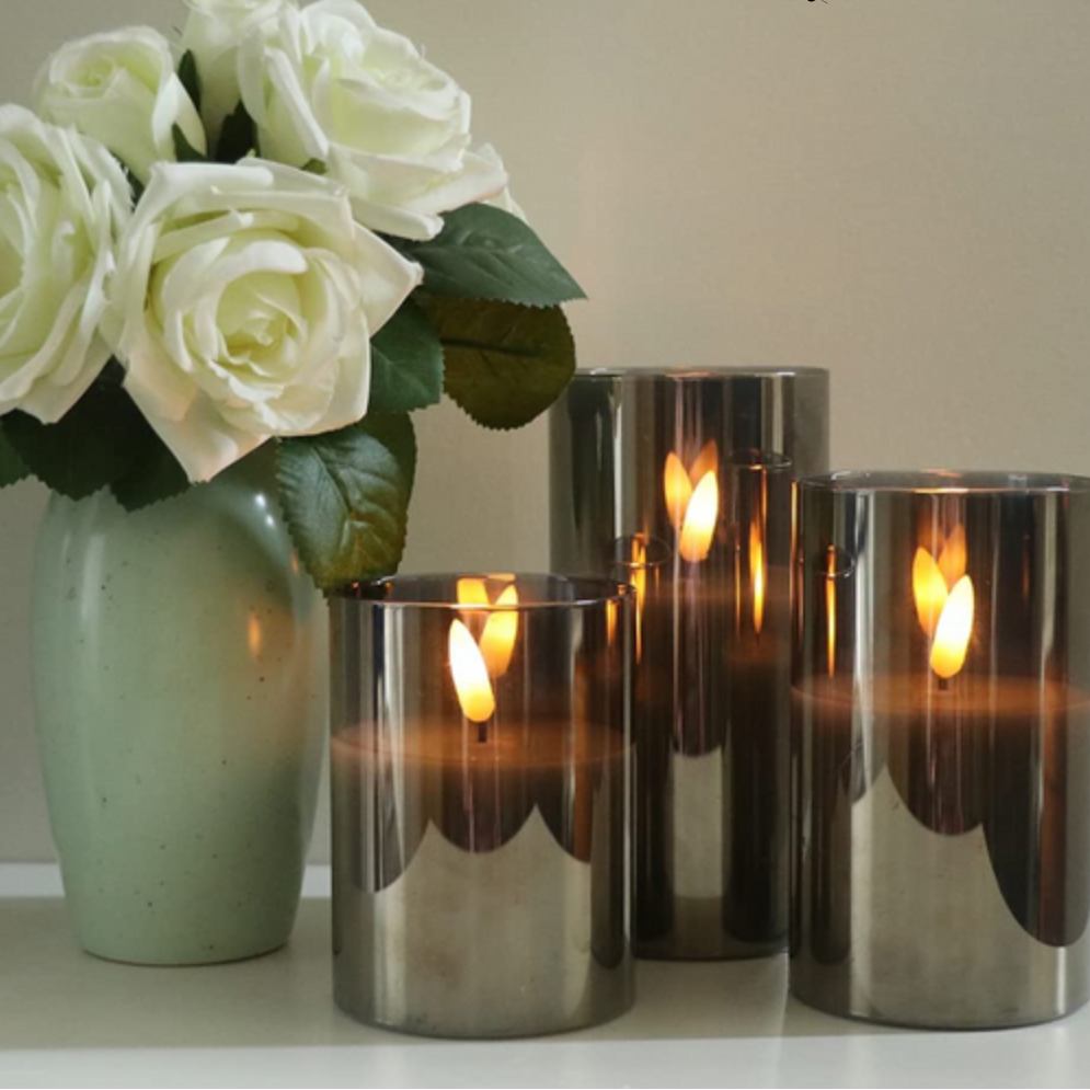 Bougies LED LumiFlame | Avec Télécommande | Effet Flamme Ambiant | Valuna