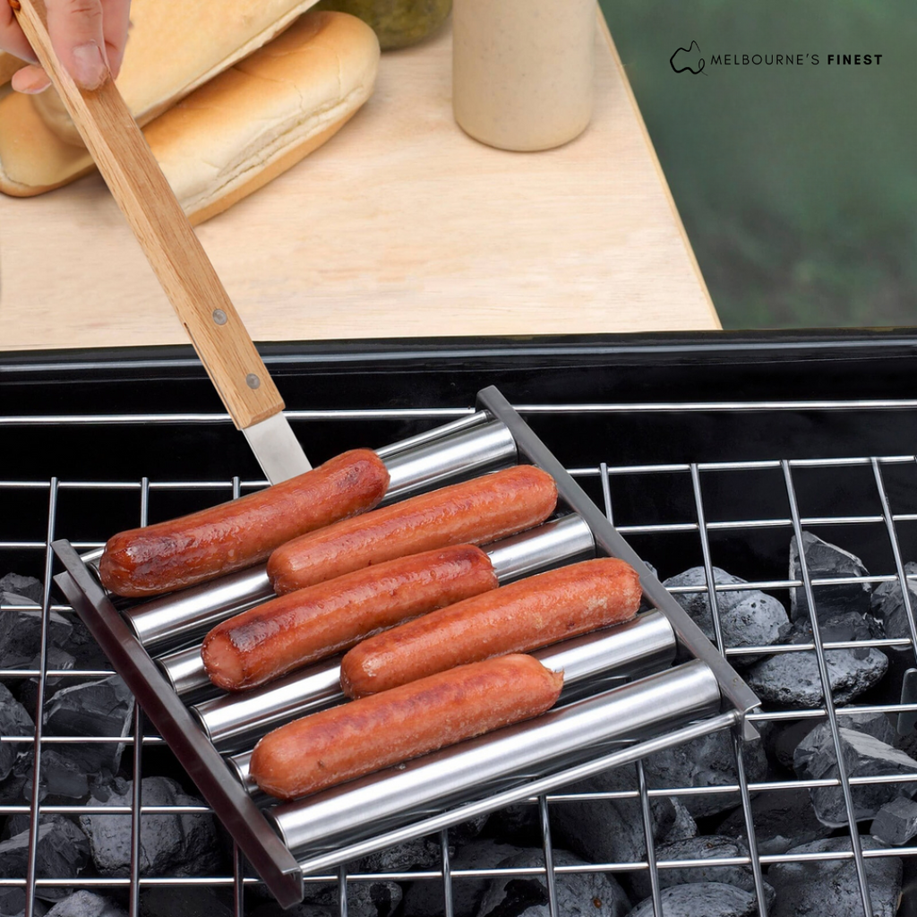 Grillmaster Rollersausage Gril | Rouleau Automatique pour Saucisses et Barbecue | Valuna