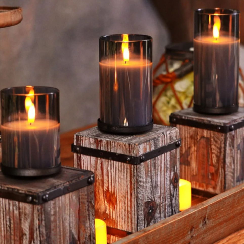 Bougies LED LumiFlame | Avec Télécommande | Effet Flamme Ambiant | Valuna