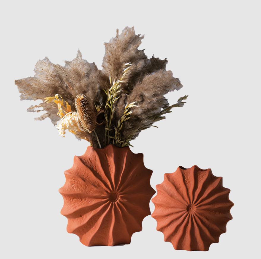 Vase Retro | Geométrique Pliée | Valuna