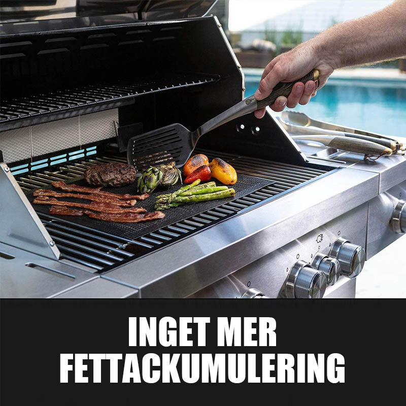GrillMate | Grille De BBQ Et Tapis De Grill Pour Une Cuisson Facile Et Sans Désordre | Valuna