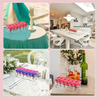 Vase En Acrylique Transparent Pour Décoration De Table VaseCristal - Valuna