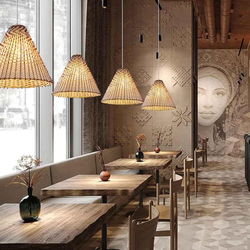 BohoWeave | Suspension en Osier Fait Main – Décoration Intérieure Élégante | Valuna