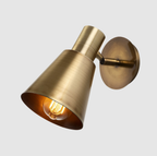 Applique Murale Velora en Métal Cuivré | Éclat Vintage Chaleureux | Valuna