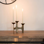 Bougeoir en Laiton Antique – Coffret Amour 3‑pièces | Chaleur Intemporelle & Ambiance Élégante | Valuna