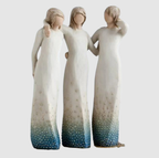 Figurine en Résine SisterSoul | Ornement de Fraternité Sincère | Valuna