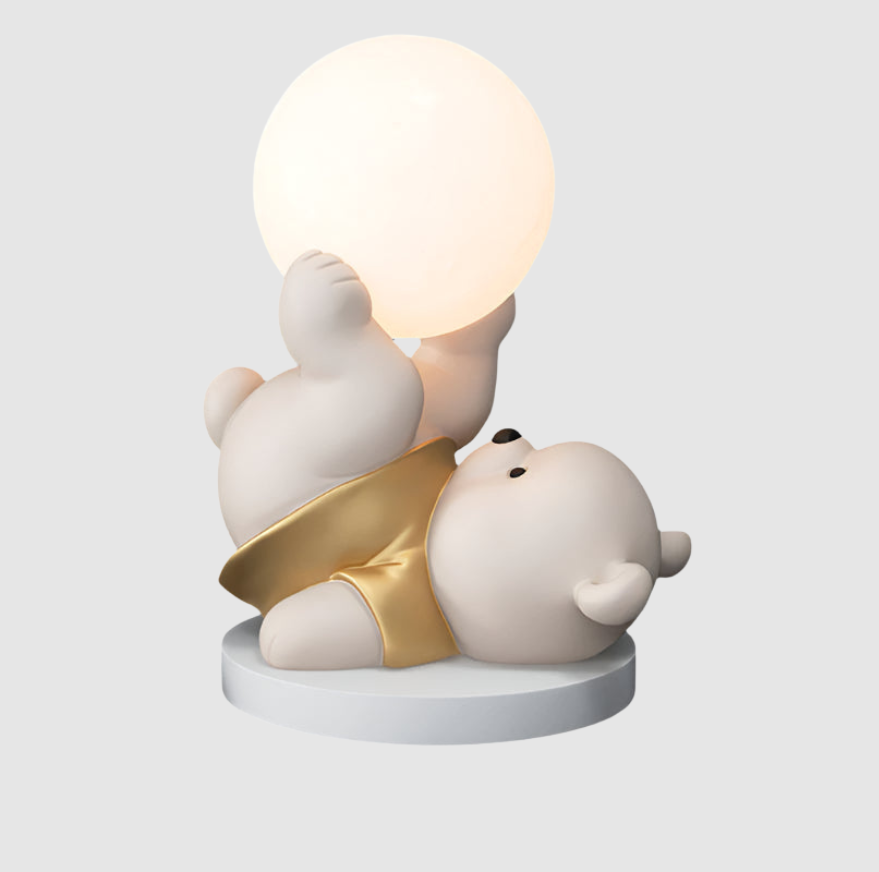 GlowBear Lampe Tactile | Yndig Lampe de Nuit LED | Valuna