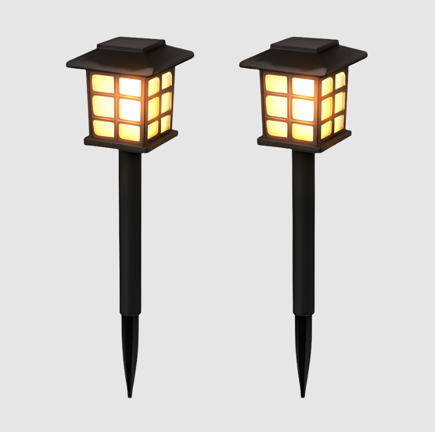 SolarPath Lys | 2/4/8 Pcs. Lampe Solaire Durable et Énergétiquement Efficace Pour le Jardin | Valuna