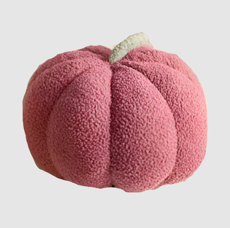 Coussin Citrouille | Coussin en Peluche Texturé Citrouille | Valuna