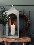 Lanterne Zinc | Éclairage Décoratif Élégant | Valuna