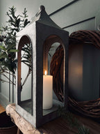 Lanterne Zinc | Éclairage Décoratif Élégant | Valuna