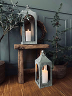 Lanterne Zinc | Éclairage Décoratif Élégant | Valuna