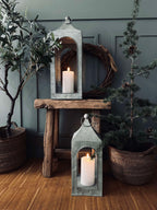 Lanterne Zinc | Éclairage Décoratif Élégant | Valuna