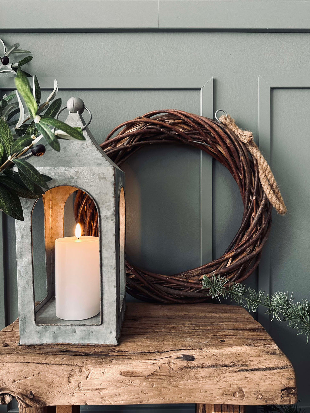 Lanterne Zinc | Éclairage Décoratif Élégant | Valuna