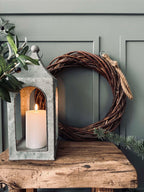 Lanterne Zinc | Éclairage Décoratif Élégant | Valuna