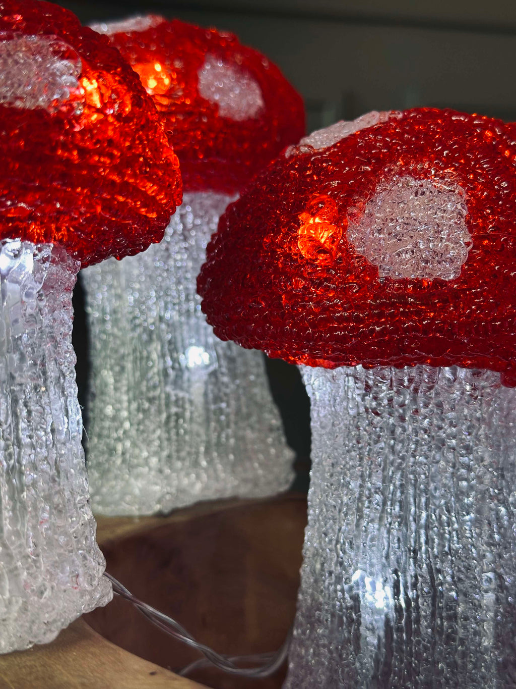 MushroomSet5 | Ensemble de 5 Lampes Champignon – Éclairage Intérieur et Extérieur | Valuna