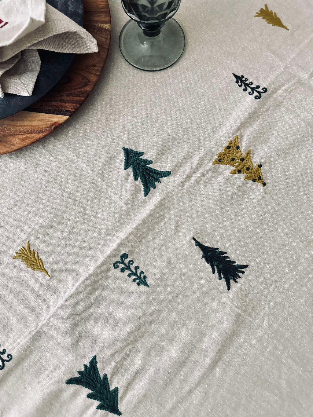 Nappe De Noël | En Coton Pour Tables Festives | Valuna