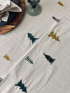 Nappe De Noël | En Coton Pour Tables Festives | Valuna