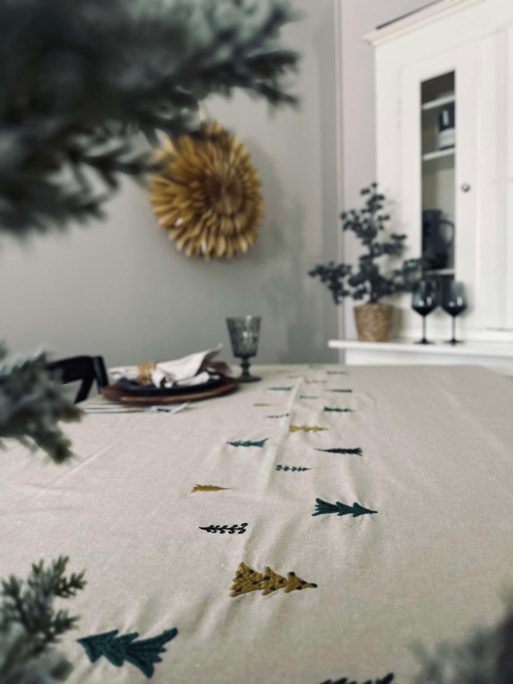 Nappe De Noël | En Coton Pour Tables Festives | Valuna