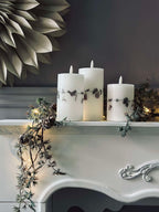 Bougies LED Bloklys Noël | Ensemble De 3 Pièces Pour Ambiance Festive | Valuna