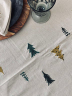 Nappe De Noël | En Coton Pour Tables Festives | Valuna