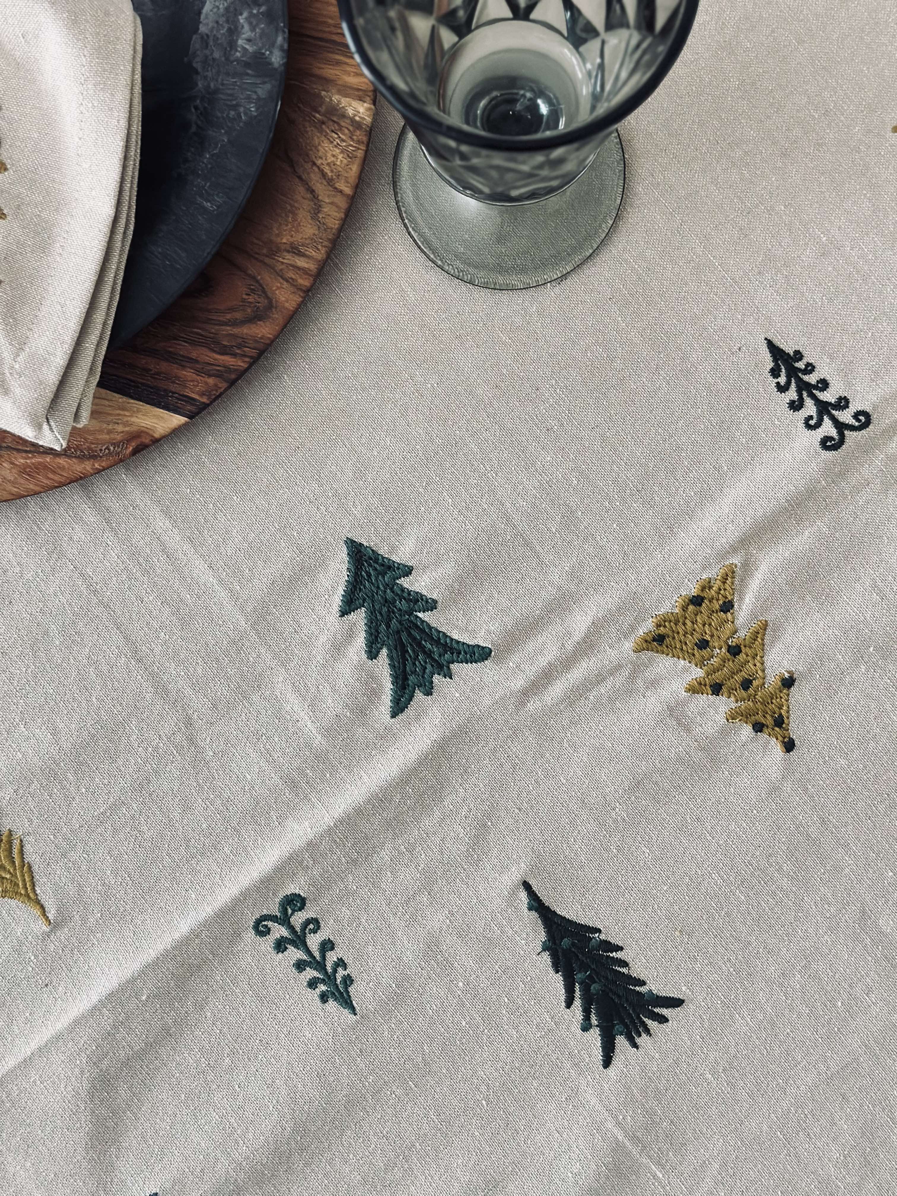 Nappe De Noël | En Coton Pour Tables Festives | Valuna