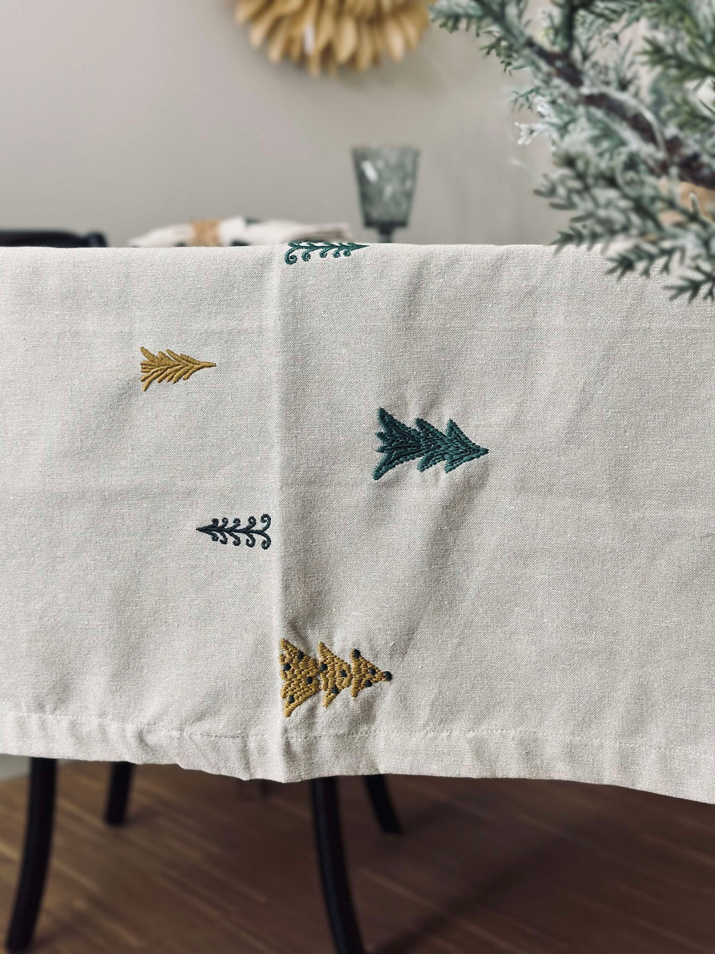 Nappe De Noël | En Coton Pour Tables Festives | Valuna