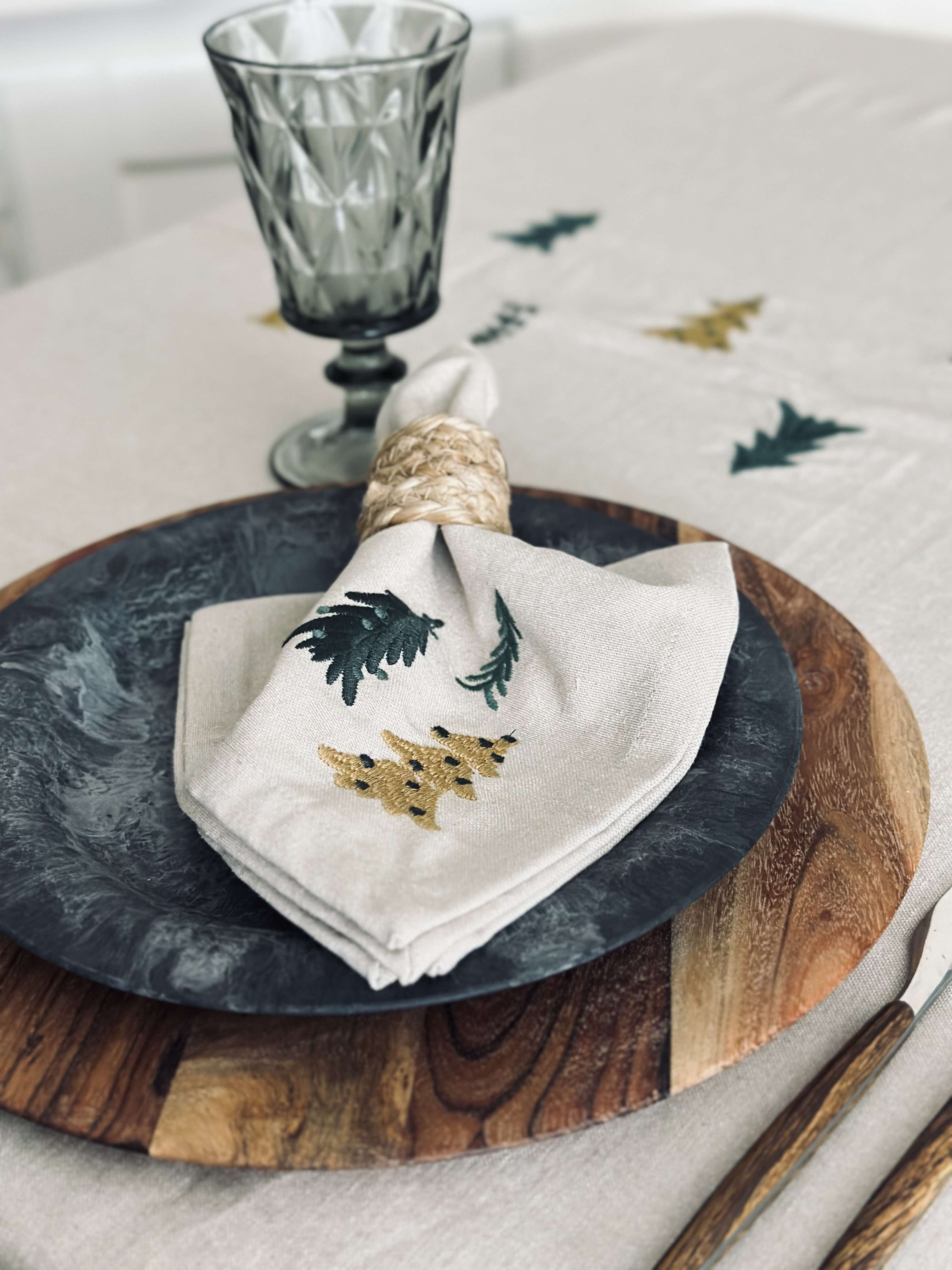 Nappe De Noël | En Coton Pour Tables Festives | Valuna