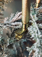 Bougies Led Dorées | Ensemble Décoratif De Noël Élégant | Valuna