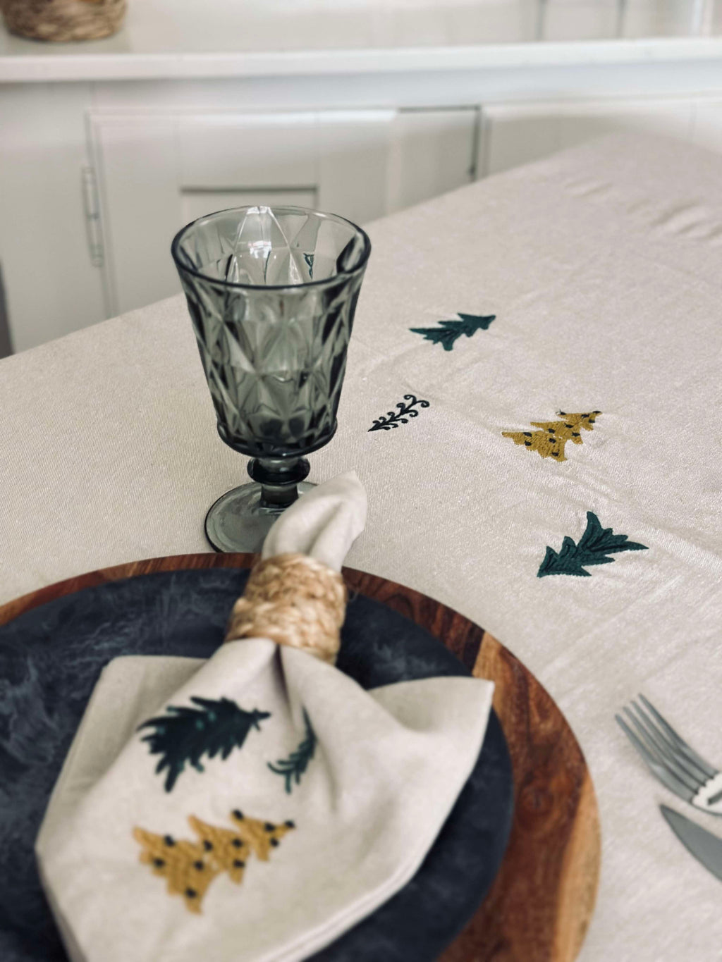 Nappe De Noël | En Coton Pour Tables Festives | Valuna
