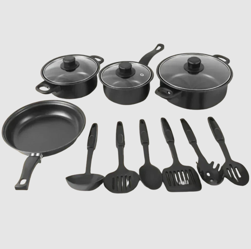 Ensemble de Cuisine 13 Pièces | Ustensiles Complets et Élégants | Valuna