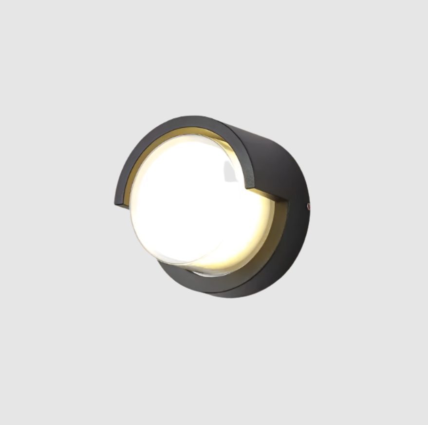 Lucy | Applique Murale Extérieure avec Détecteur de Mouvement et Design Résistant aux Intempéries | Valuna