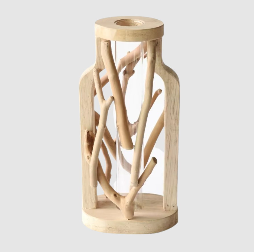 Vase Trævase | Design Artistique Inspiré Par le Bois | Valuna