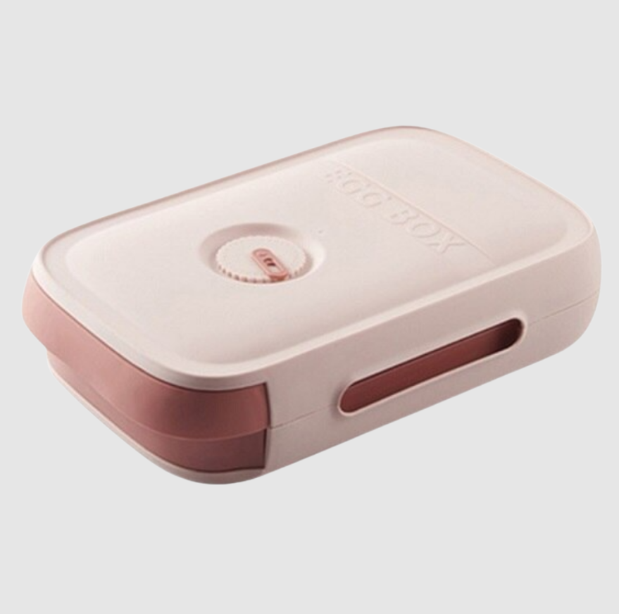 EggGuard Boîte à Œufs Auto‑Roulement | Couvercle Hermétique Anti‑Humidité pour Réfrigérateur | Valuna